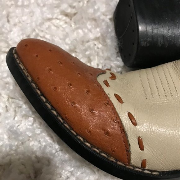 Genuine Leather Cowgirl Boots - Picture 4 of 8